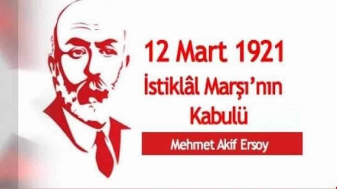 12 MART İSTİKLAL MARŞI  VE MEHMET AKİF ERSOY